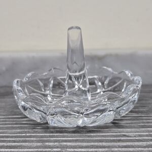 Antique Crystal Ring Holder, So Pretty!!